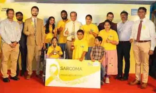 Apollo Hospitals ने विश्व सारकोमा दिवस पर अस्थि कैंसर से बचे लोगों को सम्मानित किया Apollo Hospitals ने विश्व सारकोमा दिवस पर अस्थि कैंसर से बचे लोगों को सम्मानित किया