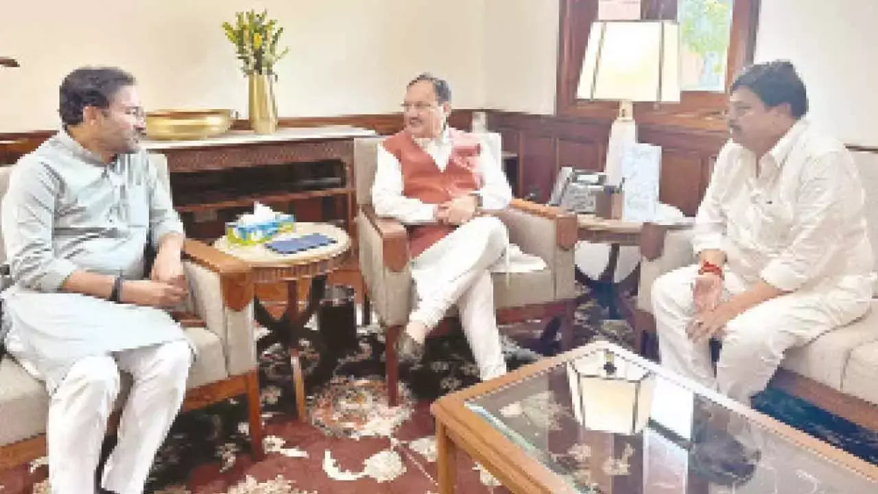 Telangana: टीजी भाजपा प्रमुख का दिल्ली दौरा संपन्न