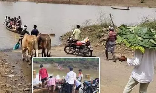 वत्रा खुर्द पुल के कारण 30 गांवों की आजीविका खतरे में वत्रा खुर्द पुल के कारण 30 गांवों की आजीविका खतरे में