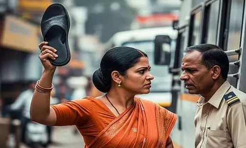 जूता विवाद के कारण हिली बसें दूसरे दिन भी रुकी रहीं, माफ़ी मांगी गई