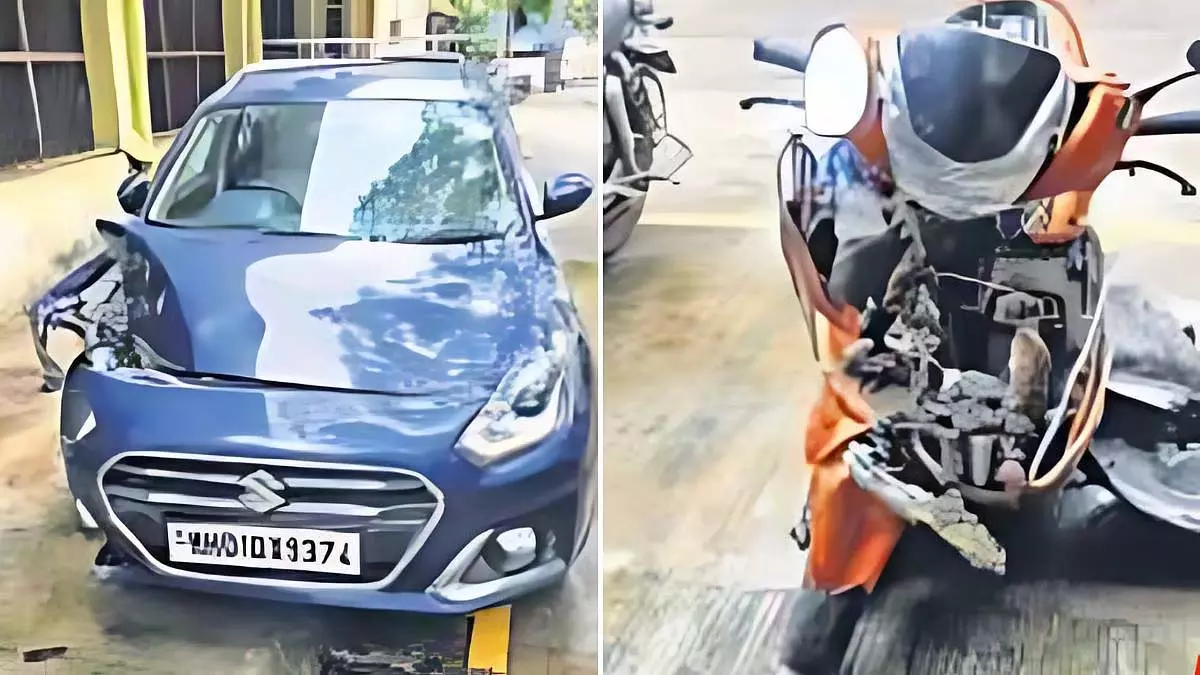 सायन फ्लाईओवर दुर्घटना में NCP युवा विंग के नेता की मौत; कार चालक पर मामला दर्ज सायन फ्लाईओवर दुर्घटना में NCP युवा विंग के नेता की मौत; कार चालक पर मामला दर्ज