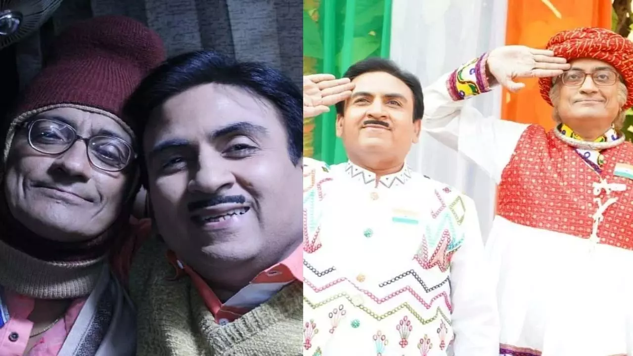 क्या आप जानते हैं चंपकलाल असल जिंदगी में जेठालाल से छोटे हैं? क्या आप जानते हैं चंपकलाल असल जिंदगी में जेठालाल से छोटे हैं?