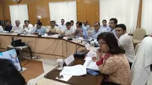 Jodhpur डिस्कॉम की एमएंडपी शाखा की प्रगति की समीक्षा की Jodhpur डिस्कॉम की एमएंडपी शाखा की प्रगति की समीक्षा की