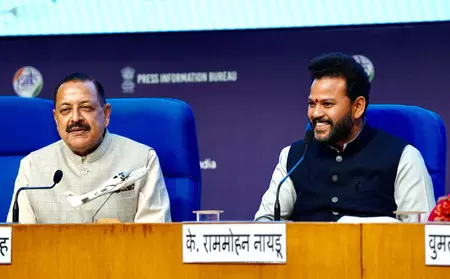 भारत के एविएशन सेक्टर में बीते 5 वर्षों में हुआ 96,000 करोड़ रुपए का निवेश : राममोहन नायडू भारत के एविएशन सेक्टर में बीते 5 वर्षों में हुआ 96,000 करोड़ रुपए का निवेश : राममोहन नायडू