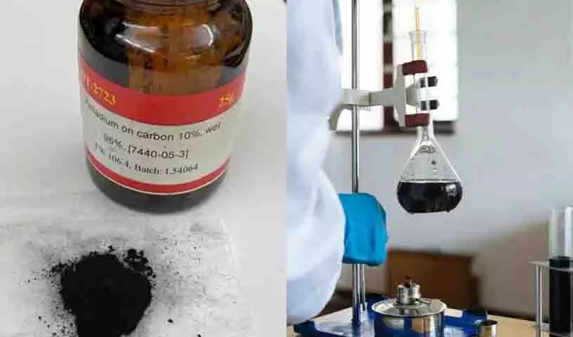 Sangareddy पुलिस ने 1.52 करोड़ रुपये मूल्य का पैलेडियम ऑन कार्बन जब्त किया Sangareddy पुलिस ने 1.52 करोड़ रुपये मूल्य का पैलेडियम ऑन कार्बन जब्त किया