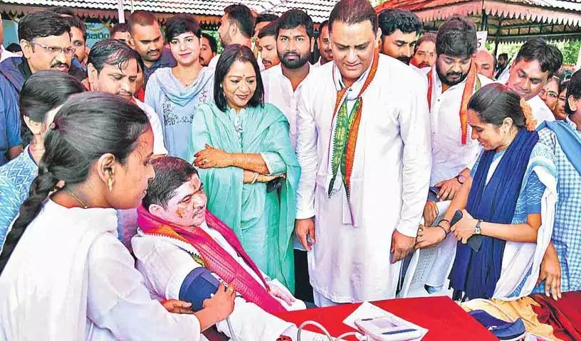 30 मंडलों में चिकित्सा शिविर 30 मंडलों में चिकित्सा शिविर