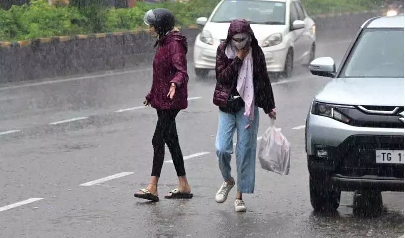 Hyderabad : जवाहर नगर में सबसे अधिक बारिश दर्ज की गई Hyderabad : जवाहर नगर में सबसे अधिक बारिश दर्ज की गई