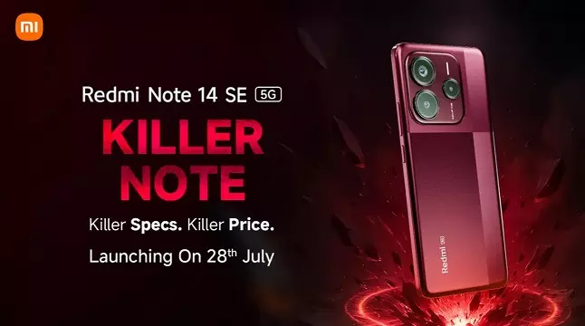Redmi Note 14 SE 5G जुलाई के अंत तक भारत में होगा लॉन्च, यहां देखें स्पेसिफिकेशन Redmi Note 14 SE 5G जुलाई के अंत तक भारत में होगा लॉन्च, यहां देखें स्पेसिफिकेशन