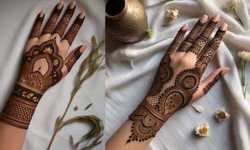 Mehndi:अगर आप पहली बार हरियाली तीज का व्रत रख रही हैं, तो अपने हाथों पर ये ट्रेंडी मेहंदी डिज़ाइन लगाएँ