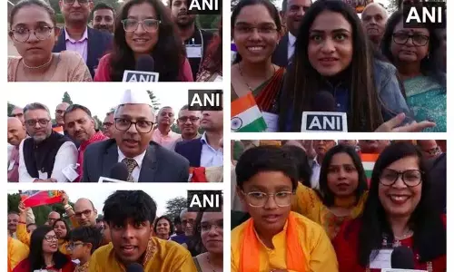 लंदन में भारतीय प्रवासियों ने पीएम मोदी से की मुलाकात, बताया अवास्तविक और भावनात्मक