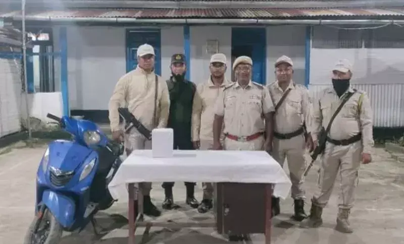 Manipur: थौबल में 8 करोड़ रुपये की ब्राउन शुगर बरामद