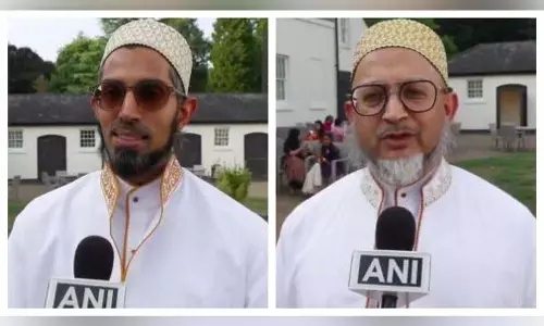 ब्रिटेन में दाऊदी बोहरा समुदाय ने पीएम मोदी का स्वागत किया, रिश्तों की सराहना ब्रिटेन में दाऊदी बोहरा समुदाय ने पीएम मोदी का स्वागत किया, रिश्तों की सराहना