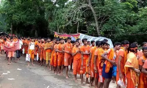 Odisha : गंधमर्दन पहाड़ी पर फंसे छत्तीसगढ़ के 17 बोल बम श्रद्धालु, बचाव कार्य जारी