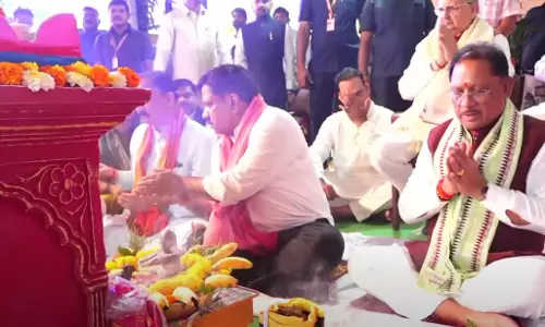 CM साय ने हरेली तिहार मनाया, कृषि औजारों की पूजा की CM साय ने हरेली तिहार मनाया, कृषि औजारों की पूजा की