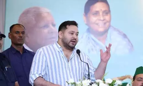 हार के डर से नाटक शुरू, तेजस्वी यादव के चुनाव बहिष्कार संकेत पर भाजपा का पलटवार