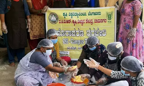 Magadi : कटहल और आम से विभिन्न व्यंजन बनाने का प्रशिक्षण Magadi : कटहल और आम से विभिन्न व्यंजन बनाने का प्रशिक्षण