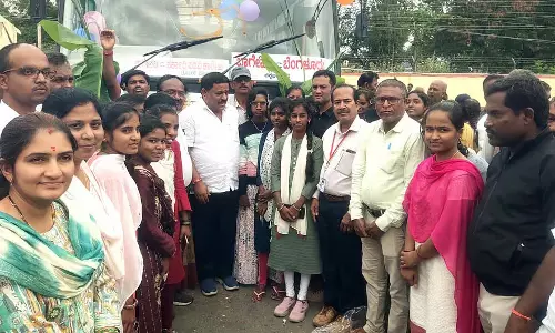 Karnataka : प्रथम श्रेणी के कॉलेज के लिए बस सुविधा