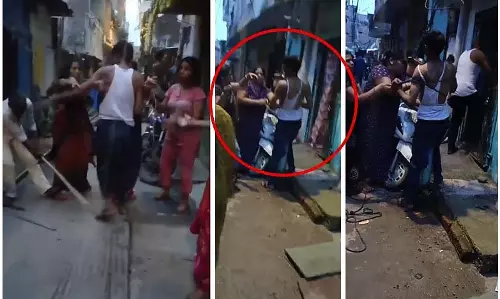 शादीशुदा महिला के साथ पकड़े गए इंदौर के SI को खंभे से बांधकर लाठियों से पीटा