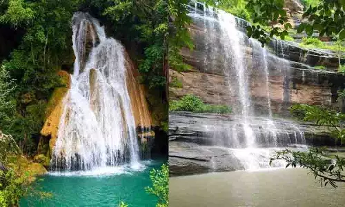 लगातार बारिश से Adilabad के सुंदर झरने पुनर्जीवित, पर्यटकों का हुआ आकर्षण