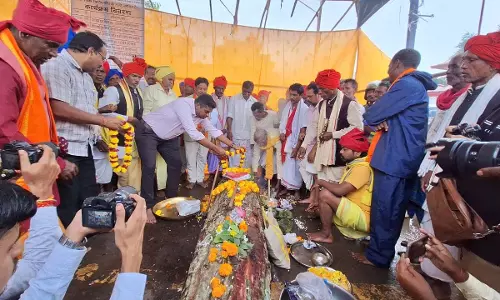 पाट जात्रा के साथ शुरू हुआ विश्व प्रसिद्ध ऐतिहासिक बस्तर दशहरा
