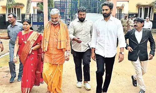 Andhra : पेड्डी रेड्डी की मिथुन रेड्डी से मुलाकात