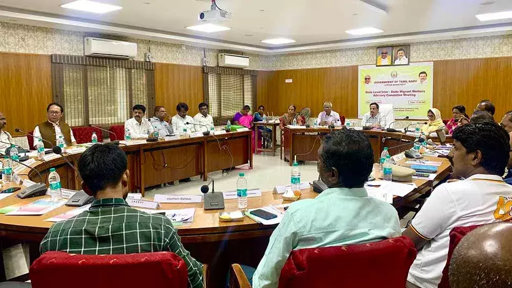 Nagaland : पूर्वोत्तर के प्रवासी श्रमिकों से तमिलनाडु में पंजीकरण कराने का आग्रह Nagaland : पूर्वोत्तर के प्रवासी श्रमिकों से तमिलनाडु में पंजीकरण कराने का आग्रह