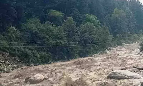 Anjani महादेव नाले में अचानक आई बाढ़ से मनाली में दहशत