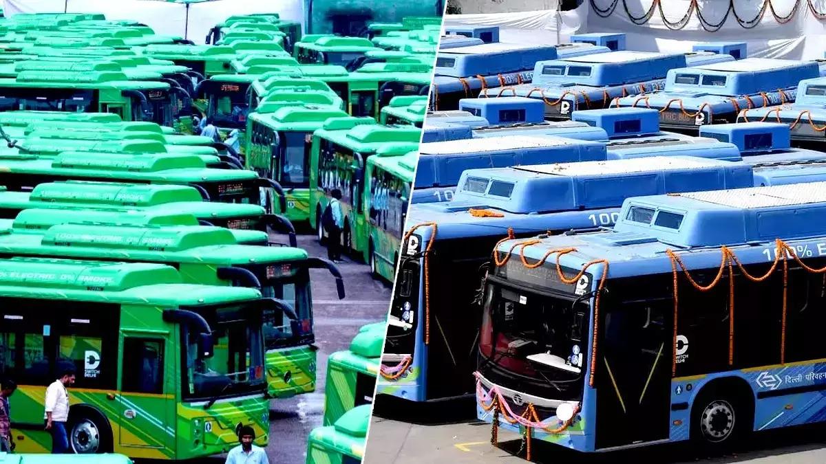 New Delhi: DTC बोर्ड की मंजूरी के बाद दिल्ली को मिलेंगी 100 ई-बसे New Delhi: DTC बोर्ड की मंजूरी के बाद दिल्ली को मिलेंगी 100 ई-बसे