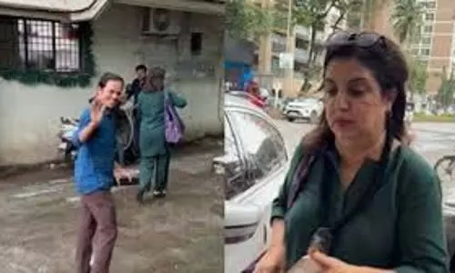 फराह खान ने पपराज़ी के लिए पोज़ देने से किया इंकार फराह खान ने पपराज़ी के लिए पोज़ देने से किया इंकार