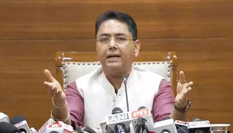 पंजाब में लैंड पूलिंग नीति का आधार अकाली-भाजपा शासन ढांचा: AAP पंजाब में लैंड पूलिंग नीति का आधार अकाली-भाजपा शासन ढांचा: AAP