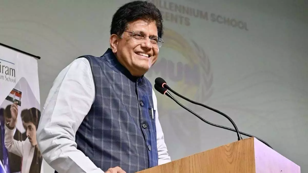 पीयूष गोयल ने ब्रिटेन एफटीए को शानदार बताया, उद्योग ने स्वागत किया पीयूष गोयल ने ब्रिटेन एफटीए को शानदार बताया, उद्योग ने स्वागत किया