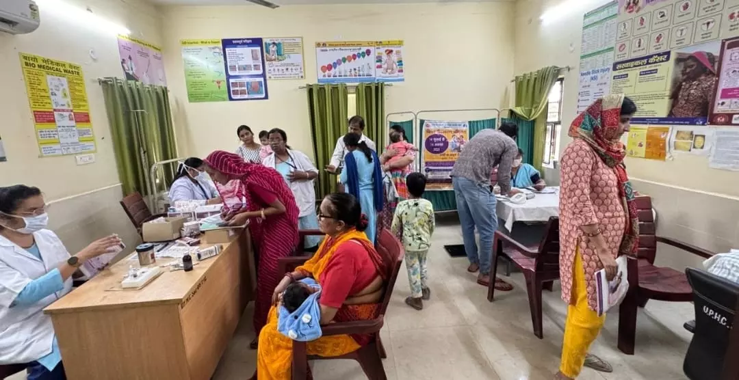 Jaipur: विशेष अभियान में 19,664 बच्चों और गर्भवती महिलाओं को लगाए गए टीके Jaipur: विशेष अभियान में 19,664 बच्चों और गर्भवती महिलाओं को लगाए गए टीके
