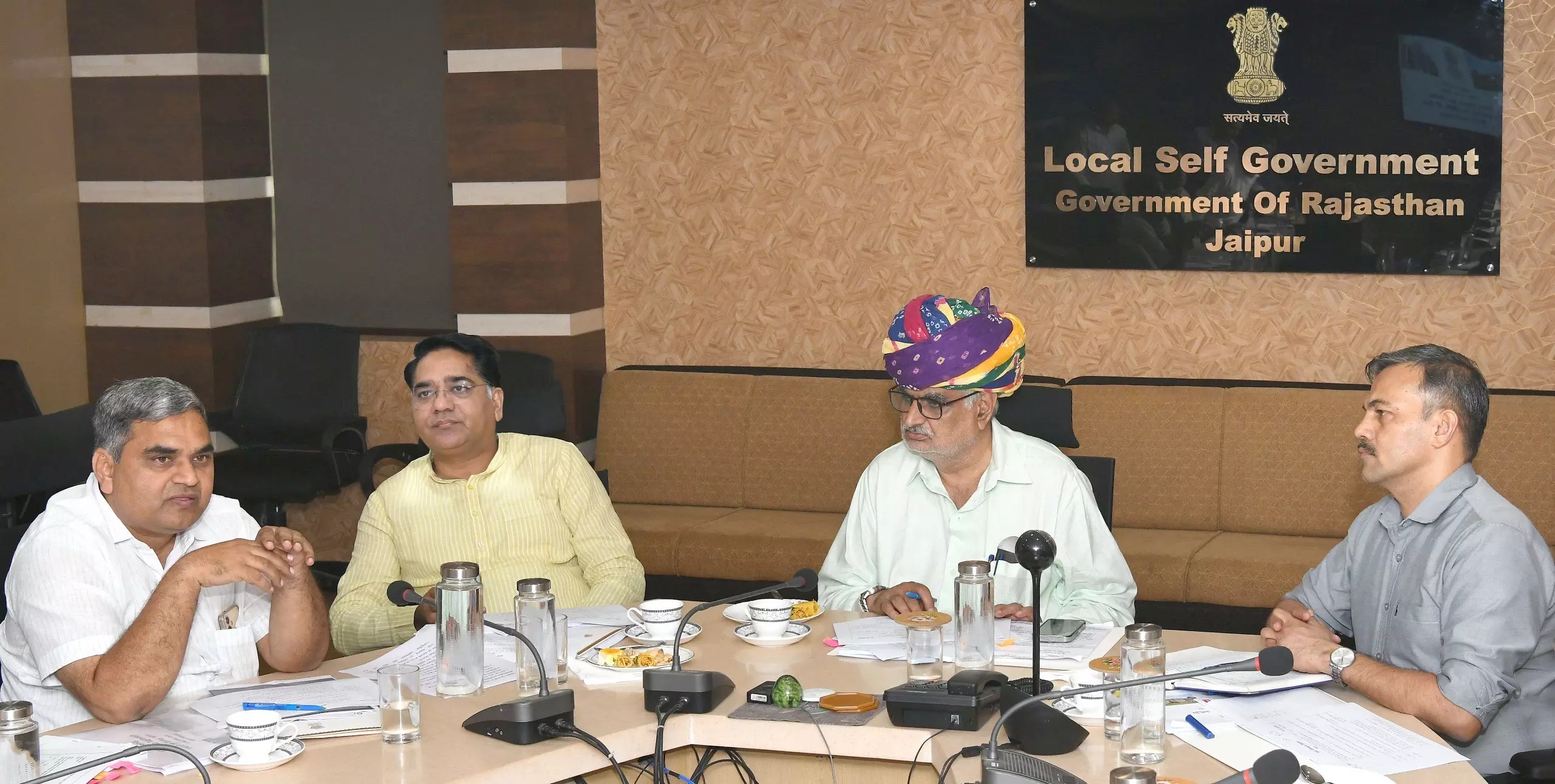 Jaipur : शहरी निकायों के सीमांकन प्रस्तावों पर उच्चस्तरीय मंथन Jaipur : शहरी निकायों के सीमांकन प्रस्तावों पर उच्चस्तरीय मंथन