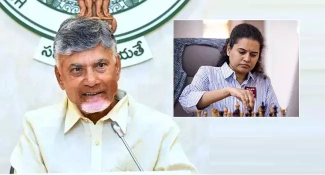 कोनेरू हम्पी की प्रतिभा सराहनीय: CM Chandrababu कोनेरू हम्पी की प्रतिभा सराहनीय: CM Chandrababu