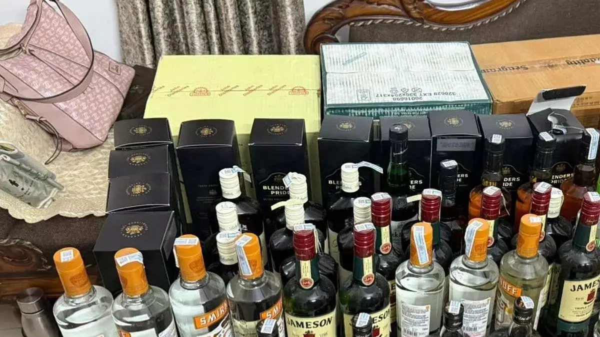 जगदीश सरवटे के घर से बाघ की खाल, शराब और करोड़ों की संपत्ति मिली जगदीश सरवटे के घर से बाघ की खाल, शराब और करोड़ों की संपत्ति मिली