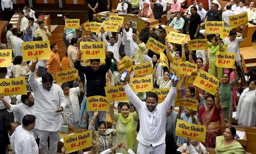 आप ने एमसीडी पैनल में दलित बहिष्करण का विरोध किया