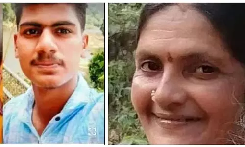 भद्रा नदी में बेटा लापता; माँ ने झील में कूदकर आत्महत्या कर ली