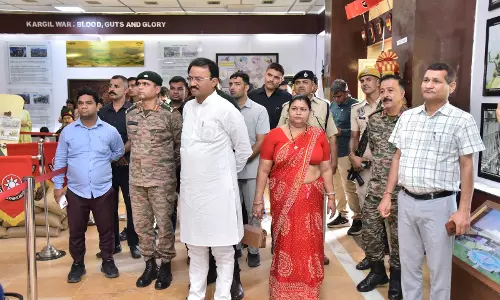 Jaipur: उपमुख्यमंत्री ने किया जैसलमेर स्थित वॉर म्यूजियम का अवलोकन