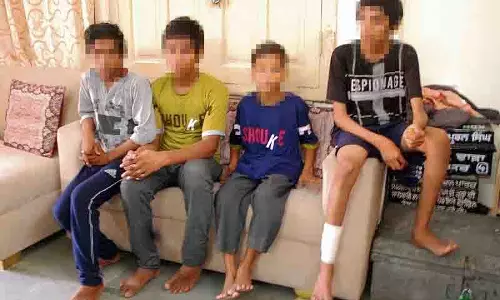 एक सप्ताह पहले बचाए गए तीन बाल भिखारी अमृतसर के Pingalwara केयर होम से भागे एक सप्ताह पहले बचाए गए तीन बाल भिखारी अमृतसर के Pingalwara केयर होम से भागे