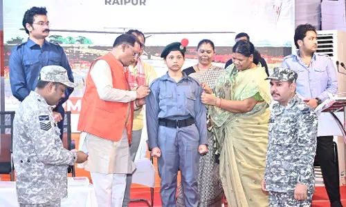 जशपुर के पीएमश्री विद्यालय में अब एनसीसी एयर स्क्वाड्रन शुरू होगी