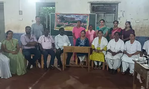Gokarna : छात्रों की स्वास्थ्य जांच Gokarna : छात्रों की स्वास्थ्य जांच