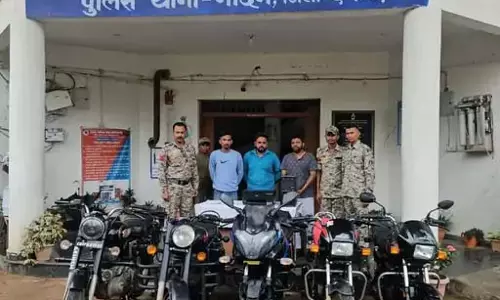 दूसरे राज्य से बाइक चुराकर खपा रहे थे दंतेवाड़ा में, गिरोह पकड़ाया