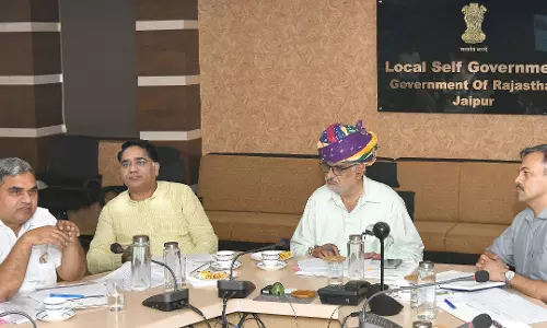 Jaipur : शहरी निकायों के सीमांकन प्रस्तावों पर उच्चस्तरीय मंथन Jaipur : शहरी निकायों के सीमांकन प्रस्तावों पर उच्चस्तरीय मंथन
