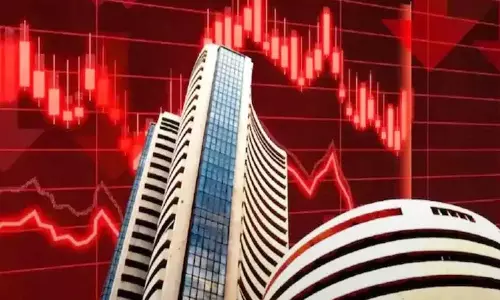 शेयर बाजार लाल निशान में बंद