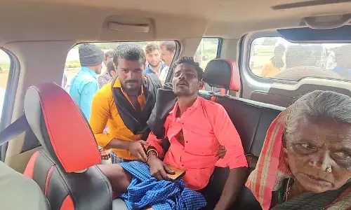 कोप्पल बलदोटा स्टील फैक्ट्री के सुरक्षा गार्ड ने भेड़ पर किया हमला