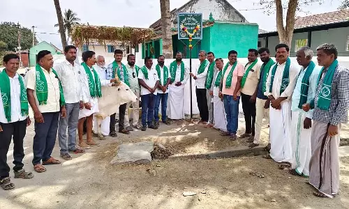 Gundlupet : भारतीय किसान संघ ग्राम समिति का उद्घाटन Gundlupet : भारतीय किसान संघ ग्राम समिति का उद्घाटन