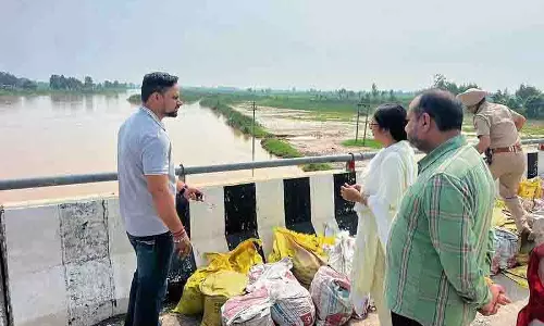 बाढ़ की तैयारियों की समीक्षा के लिए SDM ने मांड क्षेत्रों का दौरा किया