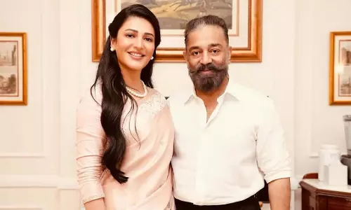 राज्यसभा शपथ के बाद श्रुति हासन का कमल हासन के लिए भावुक संदेश
