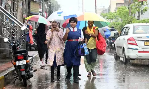 Telangana में बारिश जारी