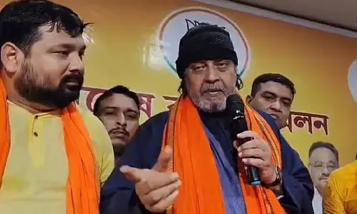 मिथुन का कार्यकर्ताओं को संदेश, विरोधियों की आलोचना